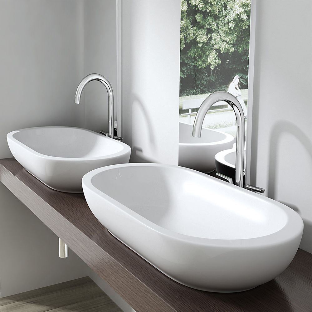 Durovin Designed Wash Basin Bowl Ceramic Counter Top Mountable 800x425 ...